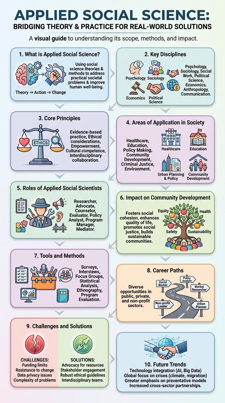 Infographic on Applied Social Science
