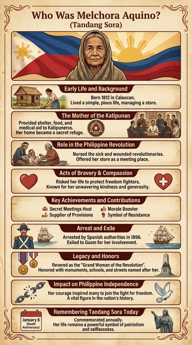 Infographic: The Life and Legacy of Melchora Aquino