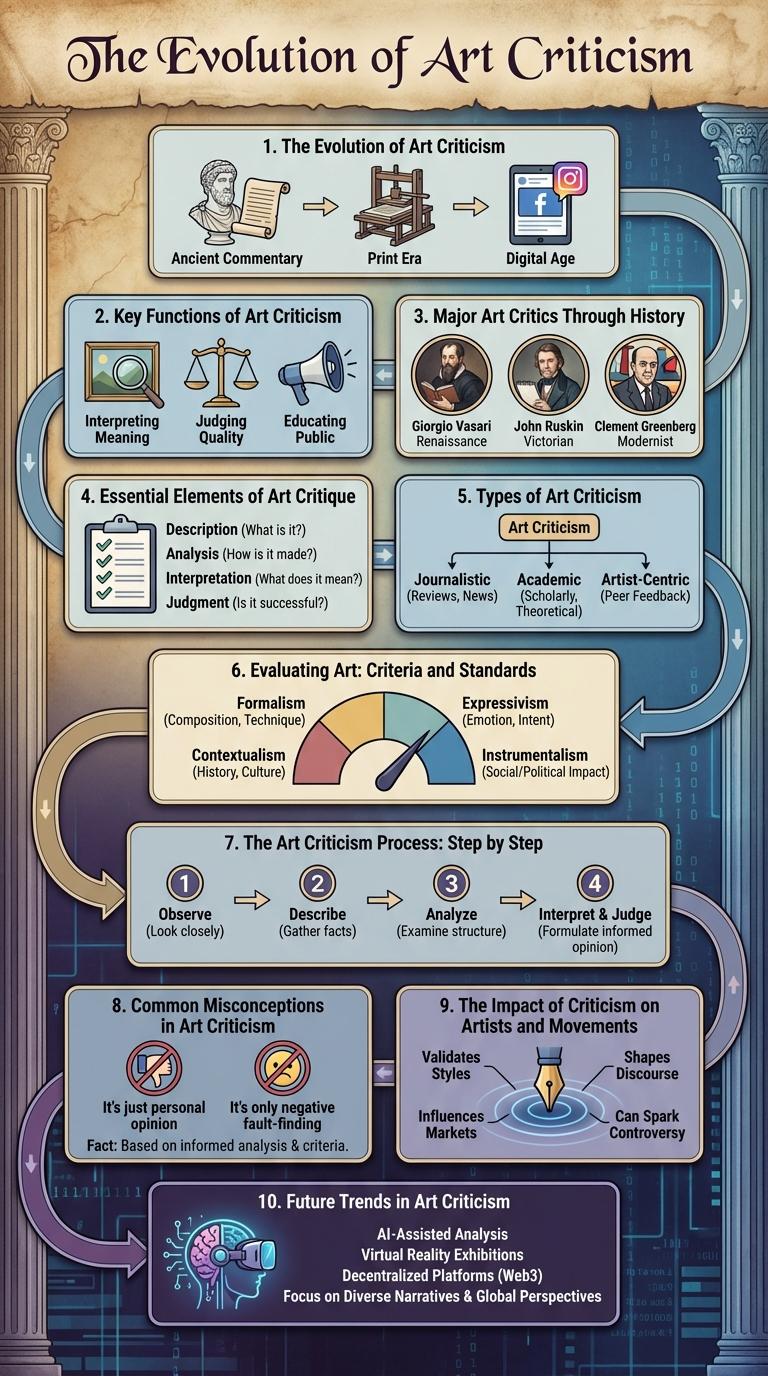 Infographic: Understanding Art Criticism