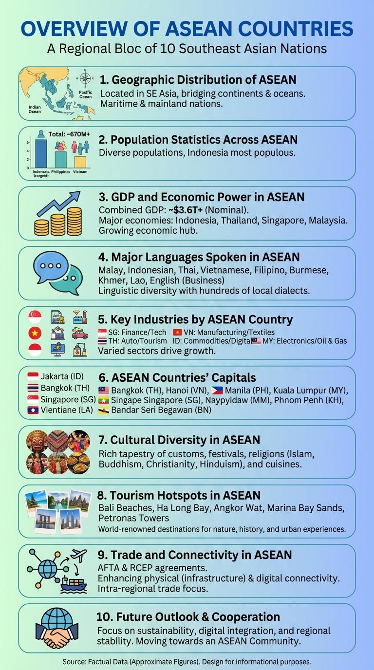 Infographic: Key Facts About ASEAN Countries