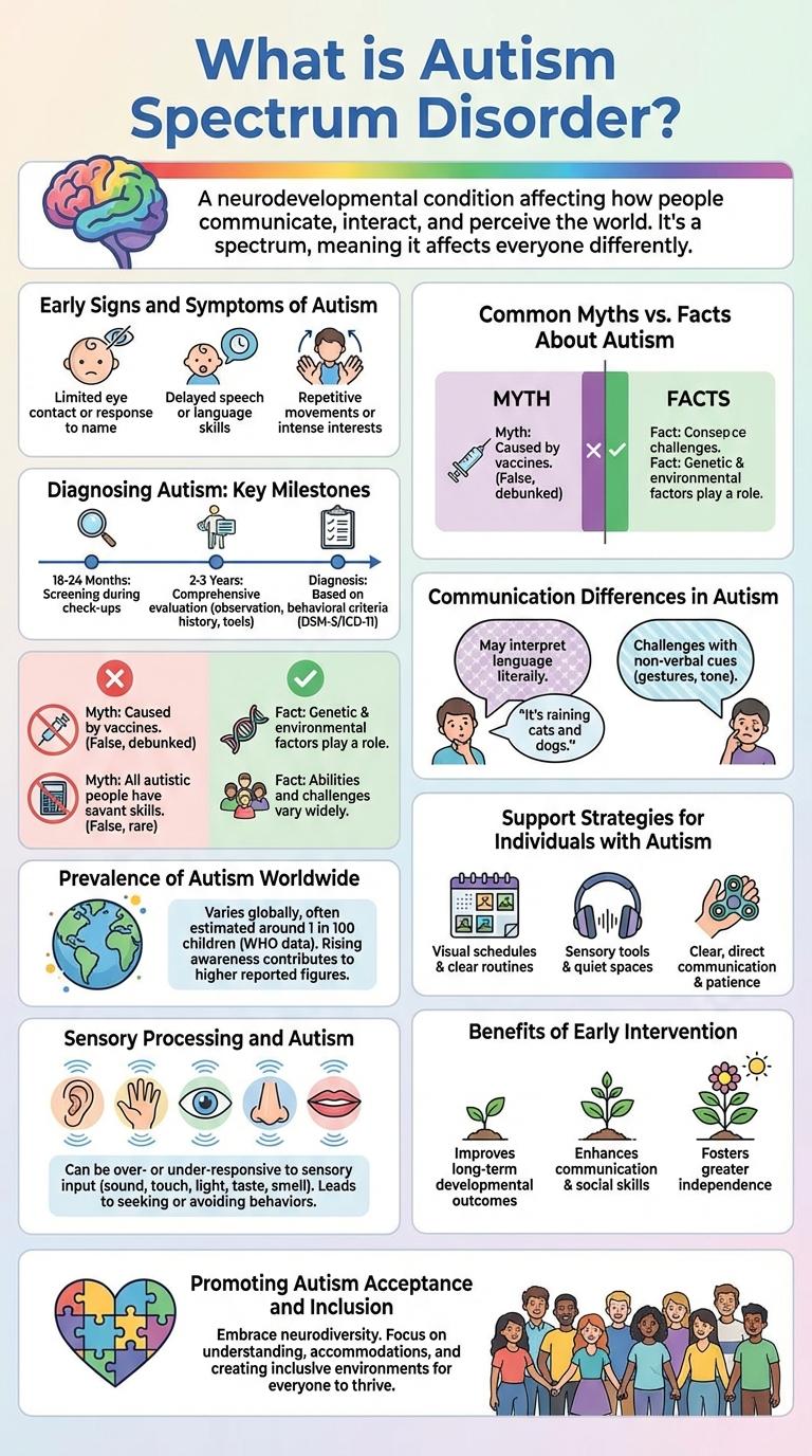 Infographic About Autism: Key Facts and Insights