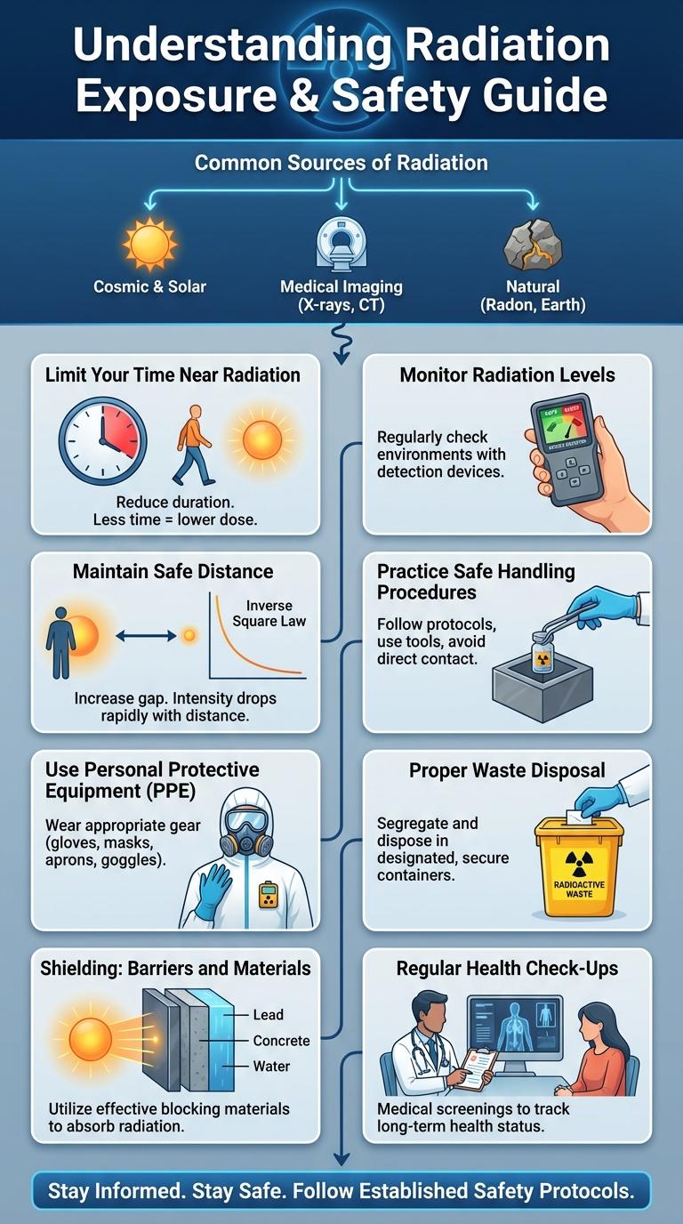 Infographic: Essential Health and Safety Protocols to Minimize Radiation Exposure