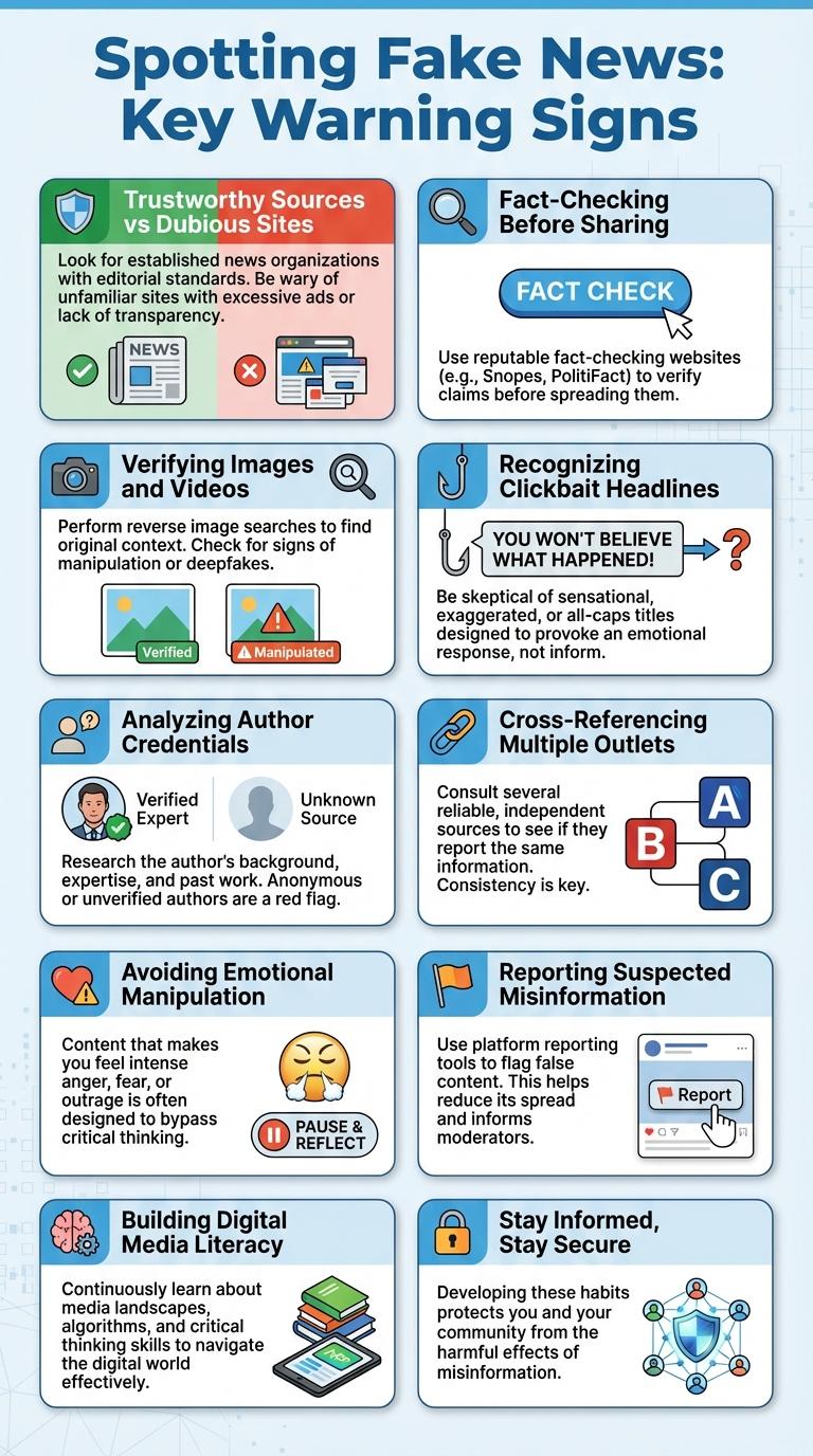 Infographic: How to Avoid Fake News