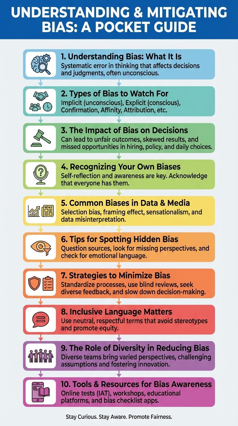 Infographic: How to Avoid Bias