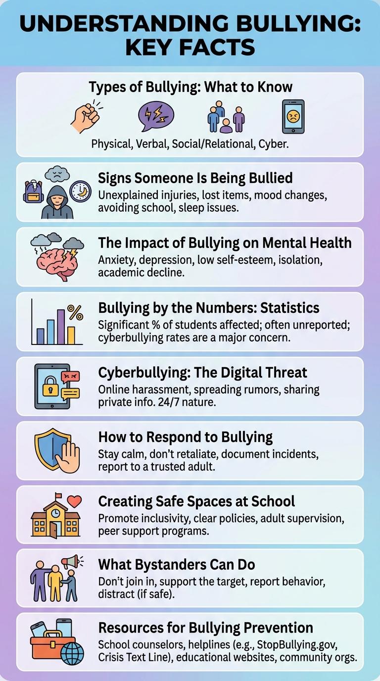 Bullying Awareness: An Informative Infographic