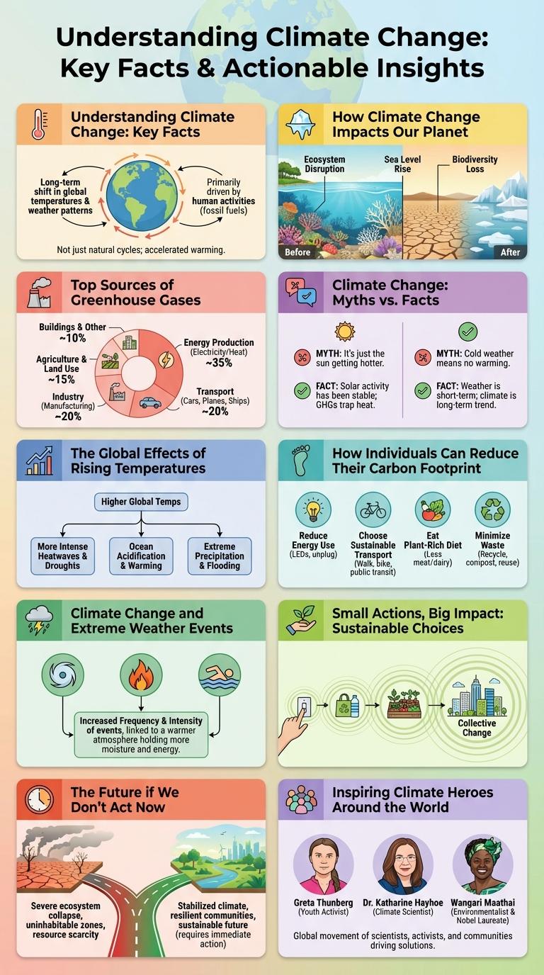 Infographic on Climate Change Awareness
