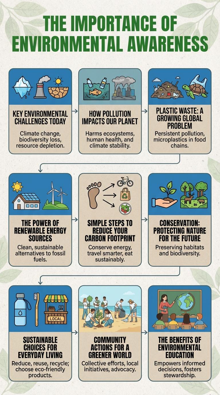 Infographic on Environmental Awareness
