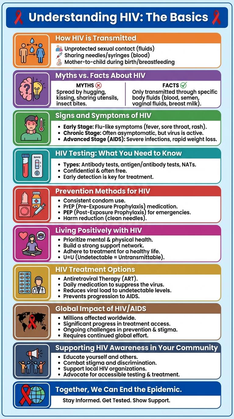 Infographic: Raising Awareness About HIV