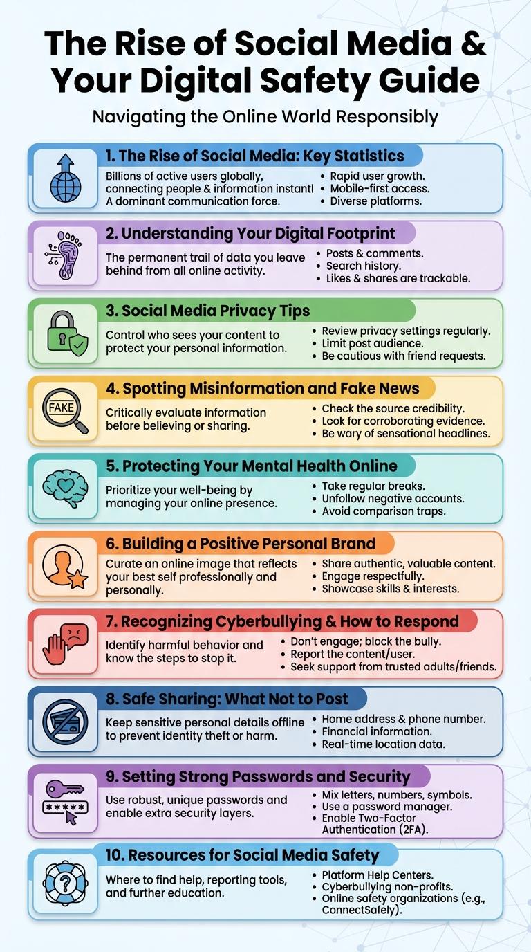 Infographic: Raising Awareness About Social Media Usage
