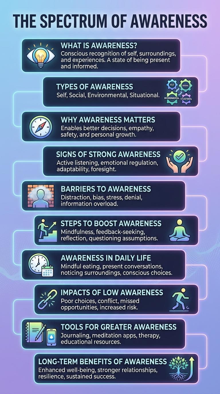 Infographic on Raising Awareness