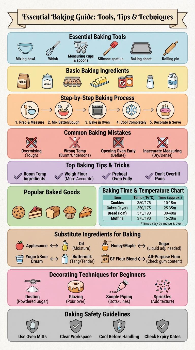 The Ultimate Infographic Guide to Baking