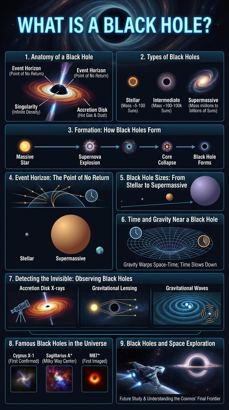 Infographic: Exploring the Mysteries of Black Holes