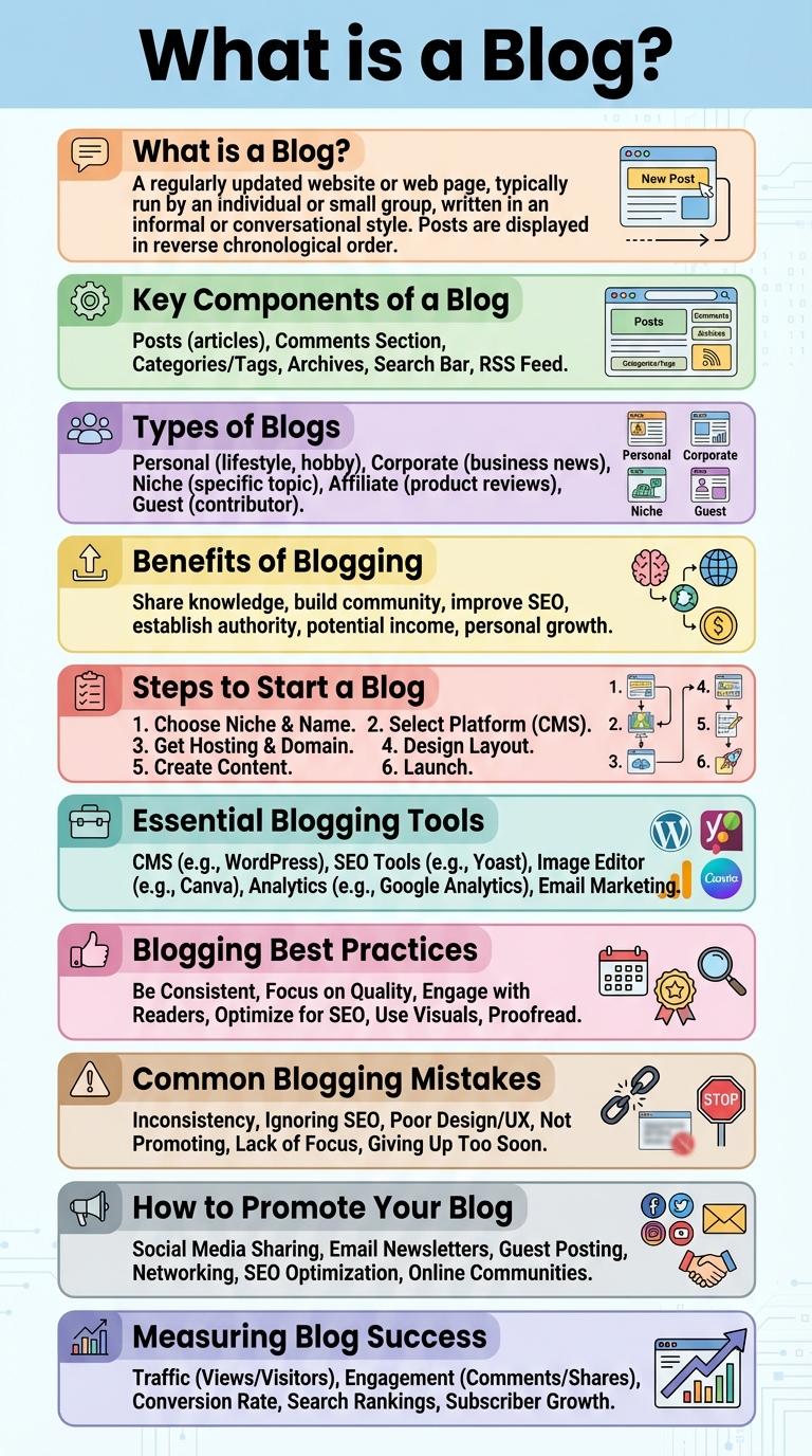 Infographic About Blogging