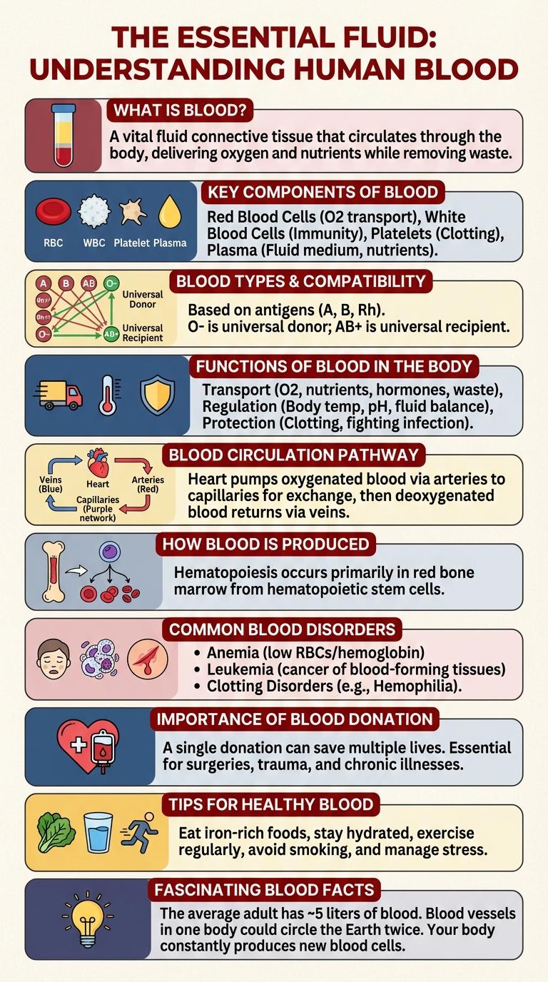 Infographic: Essential Facts About Blood