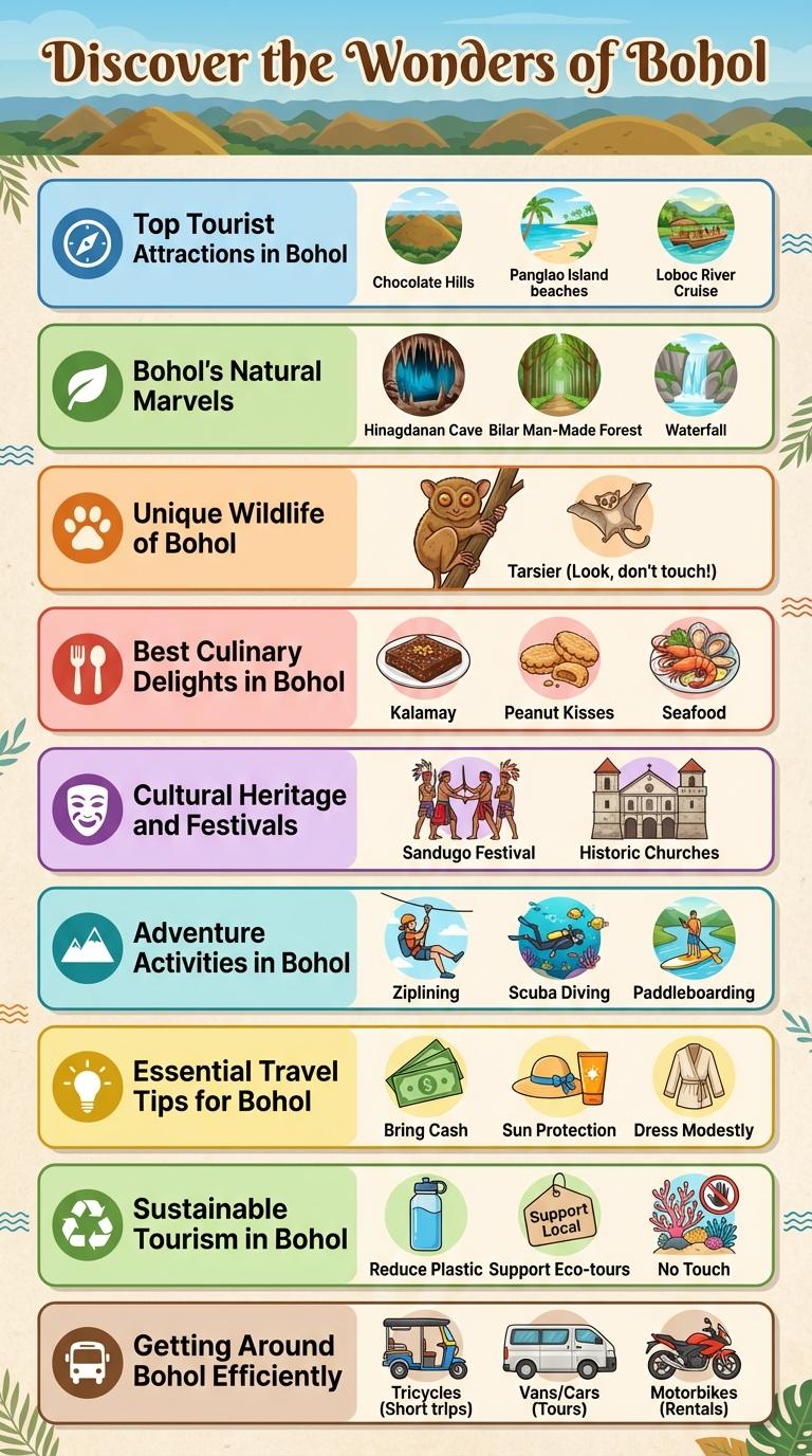 Infographic About Bohol: Key Facts and Highlights