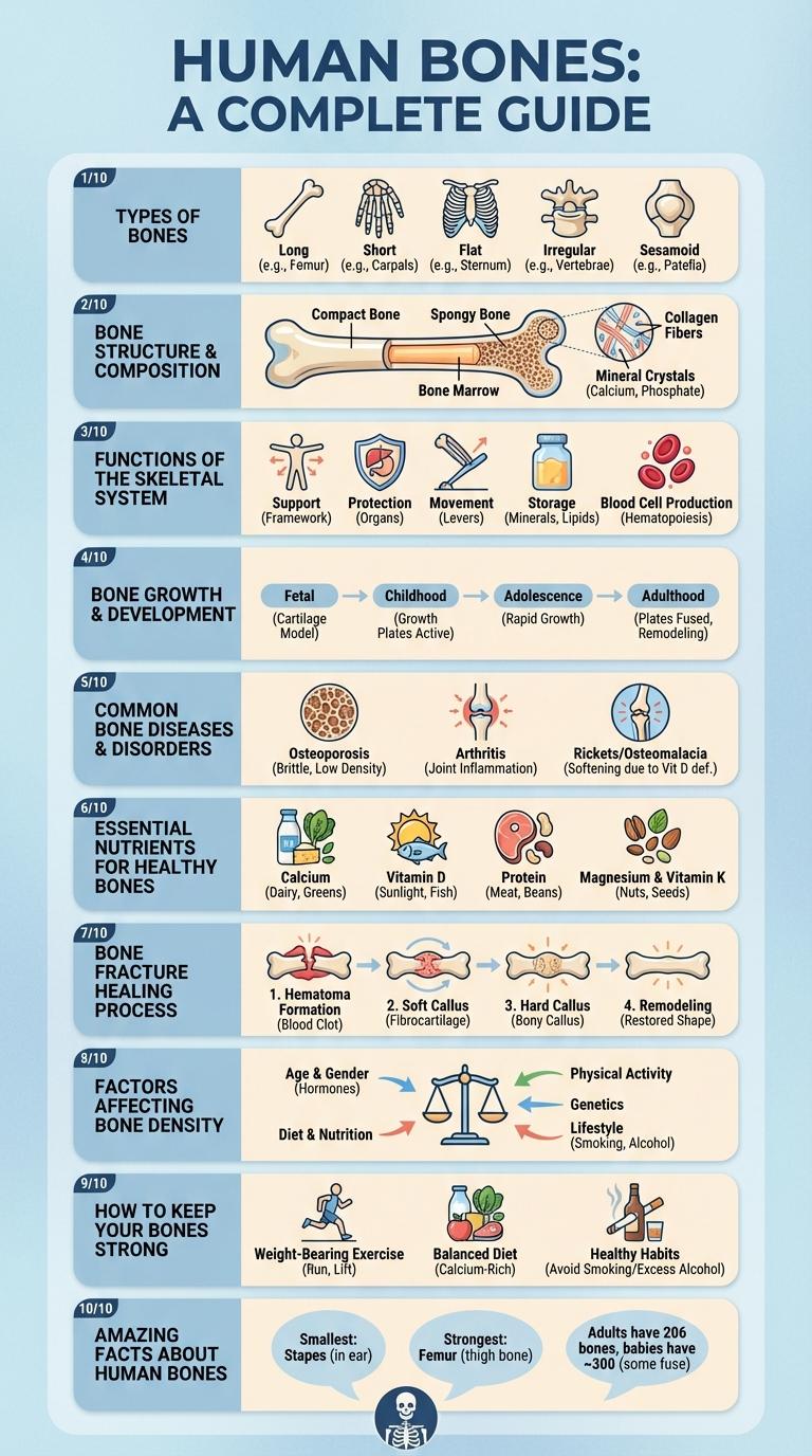 Infographic: Essential Facts About Human Bones