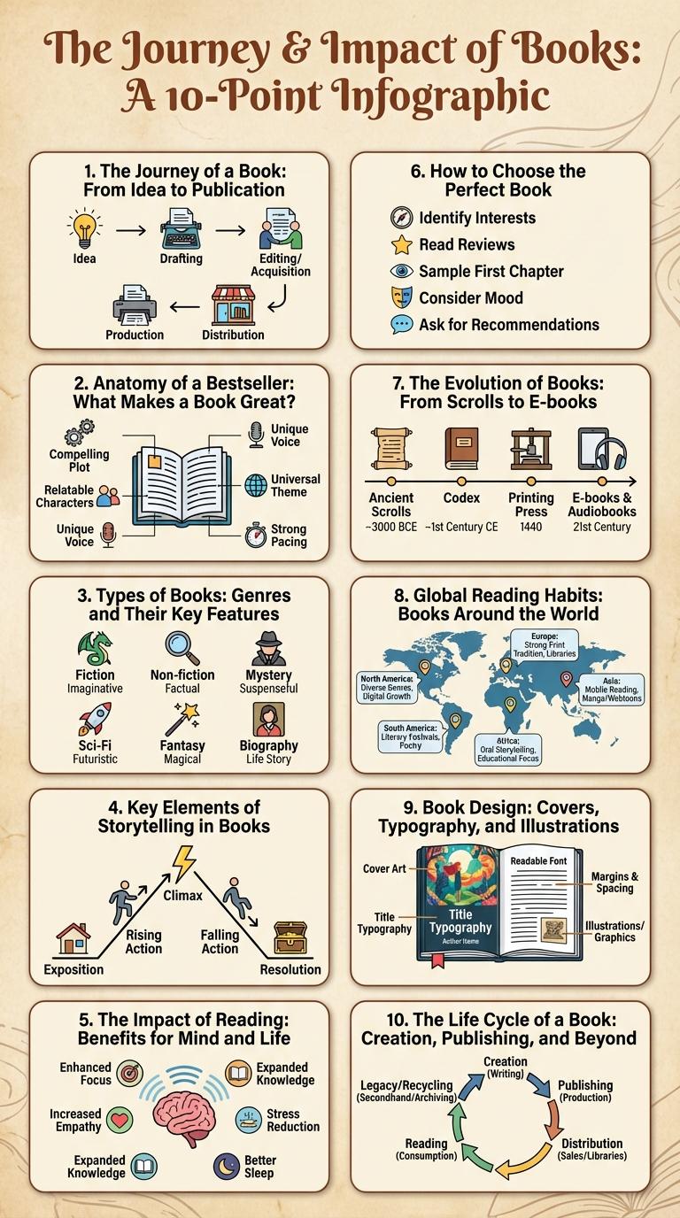 Infographic About Books