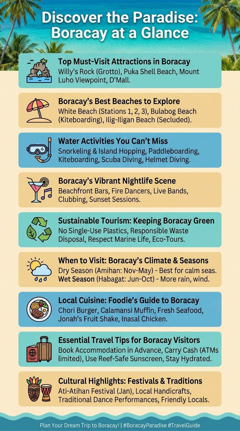 Boracay: An Infographic Guide to the Island Paradise
