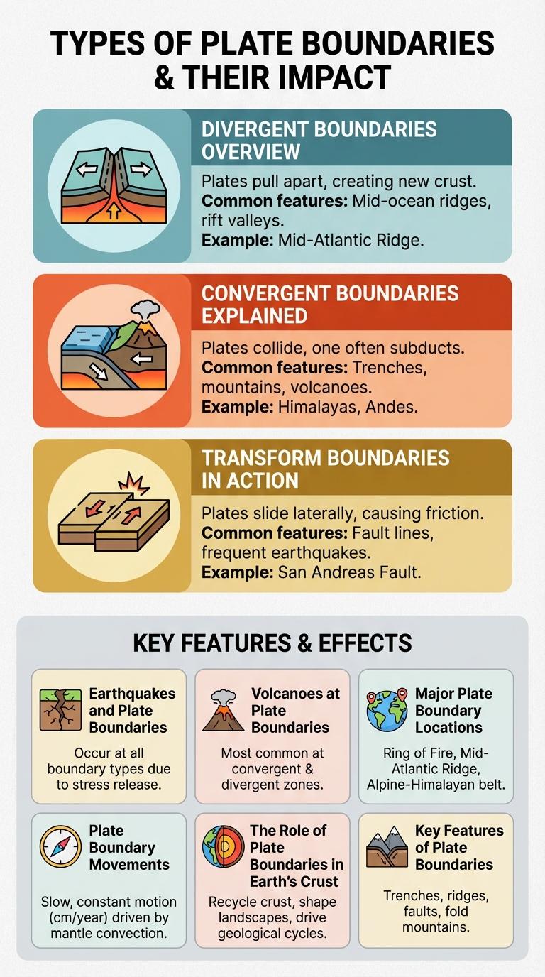 Infographic: Understanding Plate Boundaries