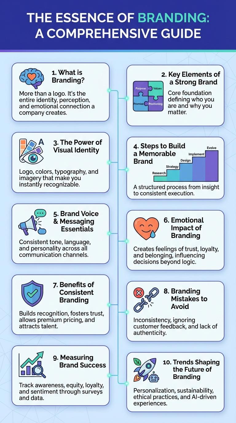 Infographic: The Essential Elements of Effective Branding