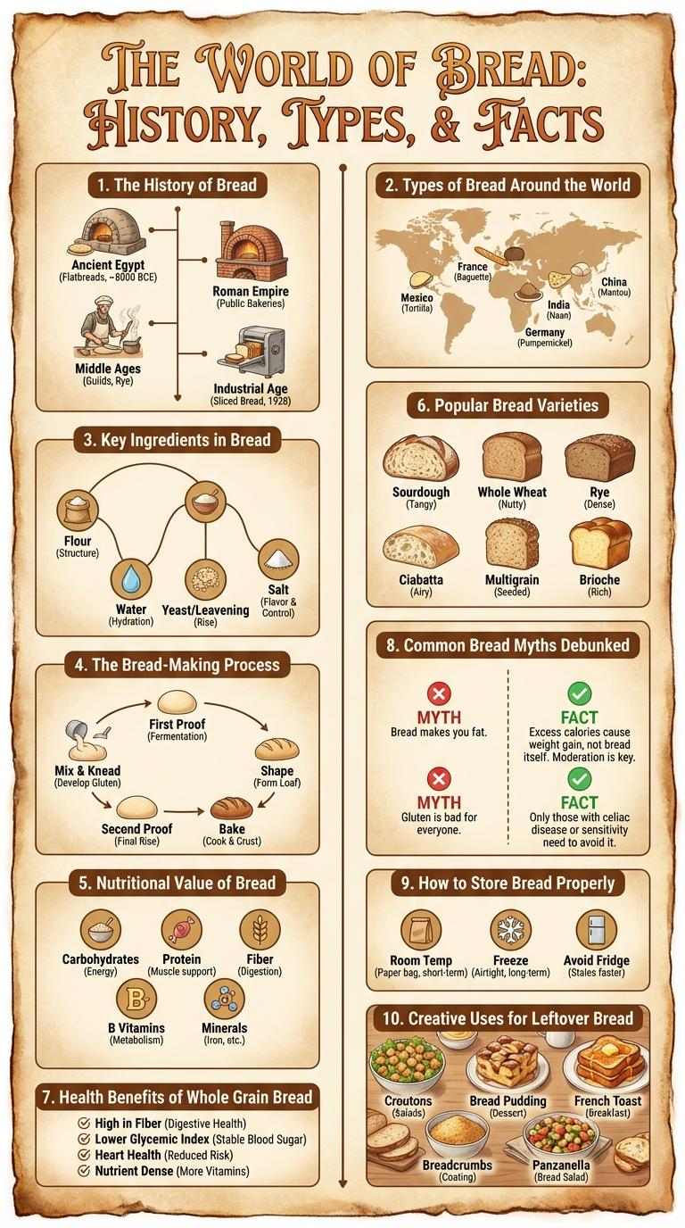 Infographic: Everything You Need to Know About Bread