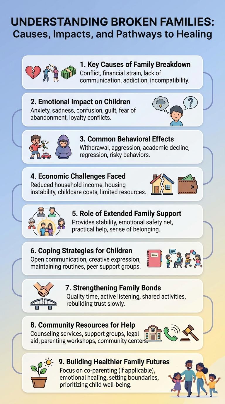 Infographic: Understanding the Impact of a Broken Family