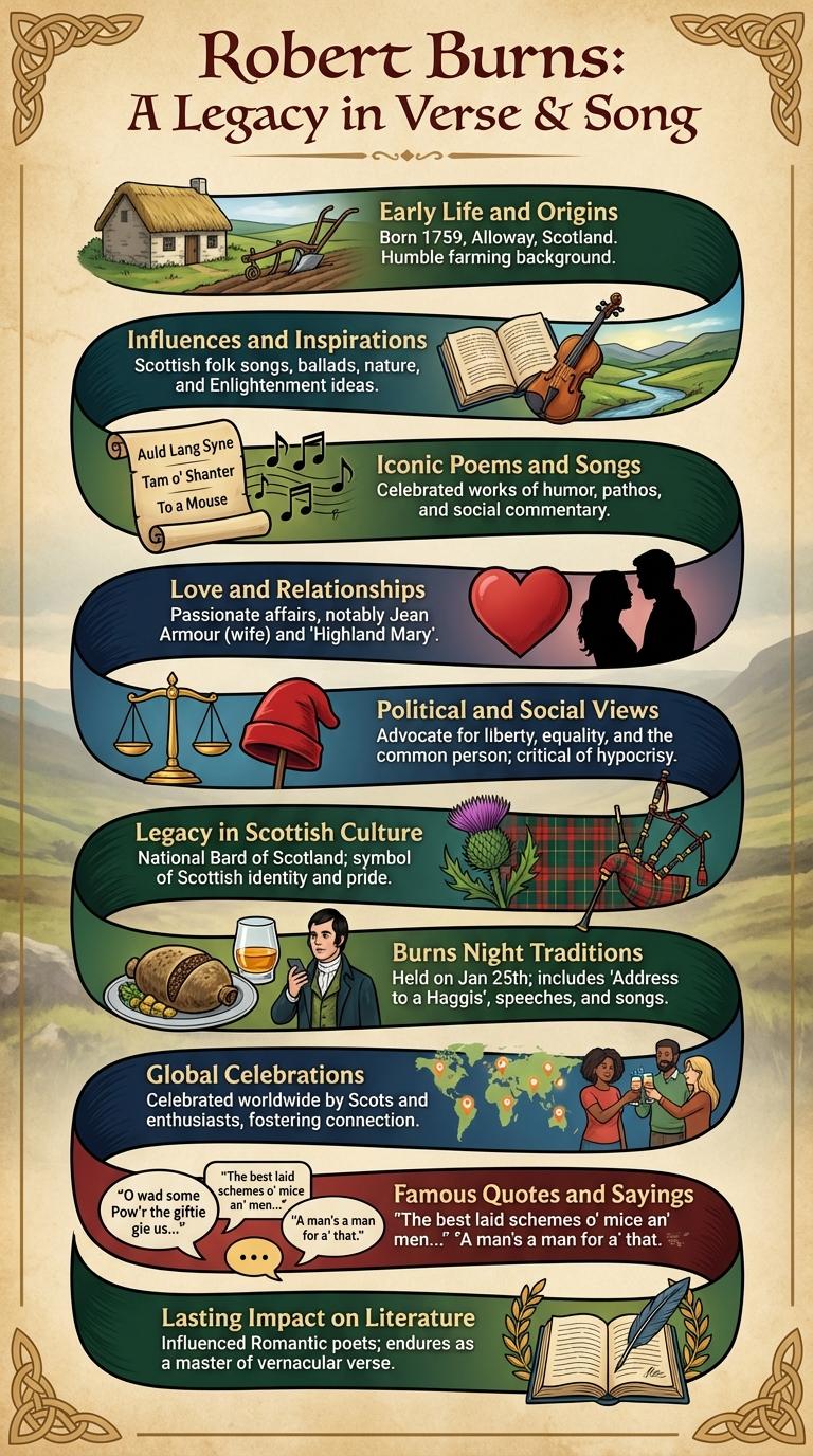 Infographic: Key Facts About Robert Burns