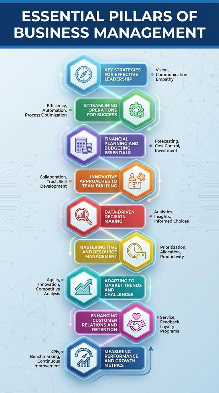 Infographic: Key Strategies for Effective Business Management
