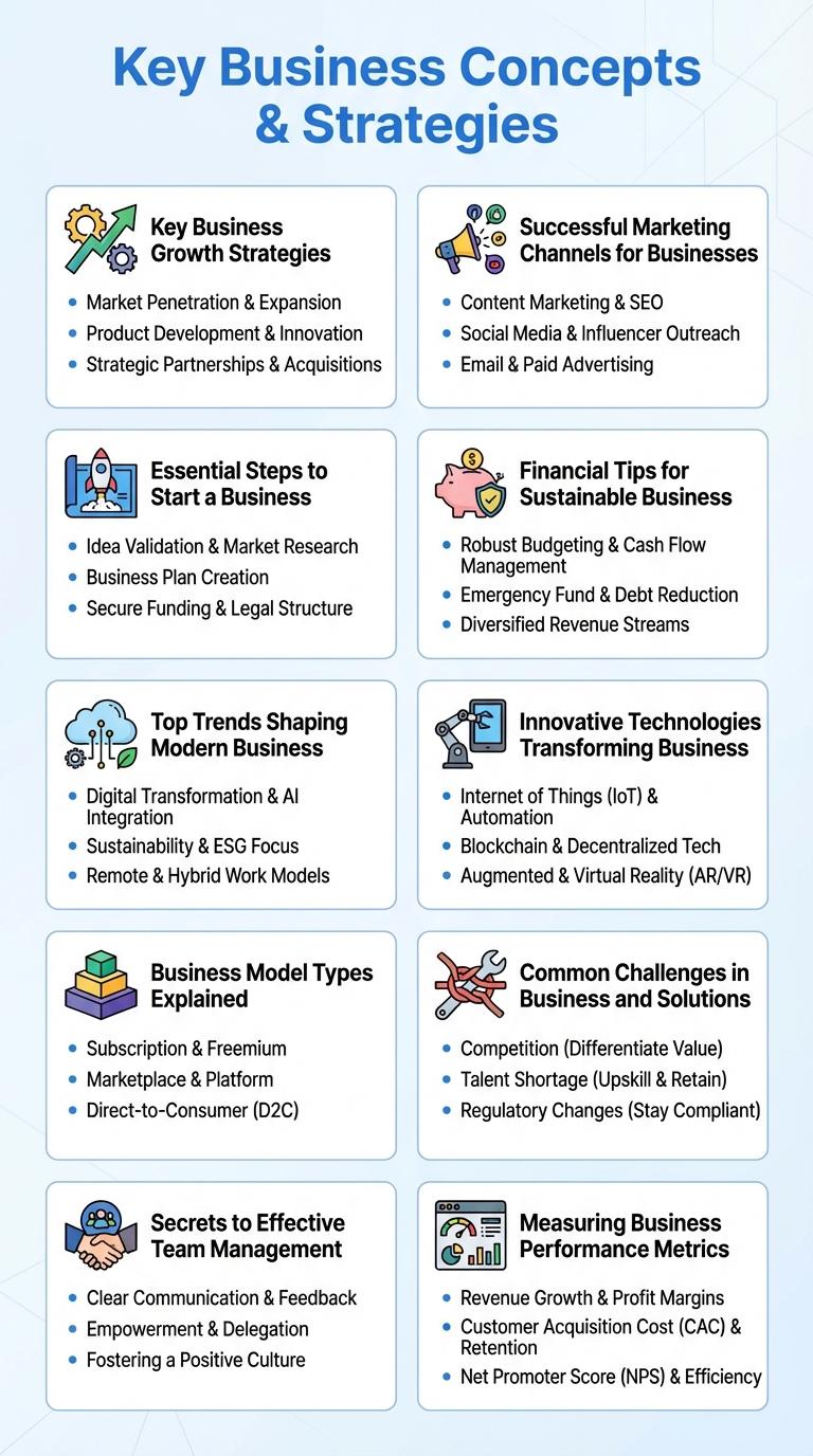 Infographic About Business: Key Trends and Insights