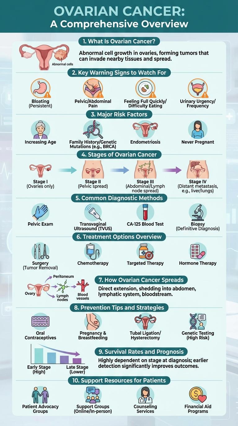 Ovarian Cancer: Key Facts and Statistics [Infographic]
