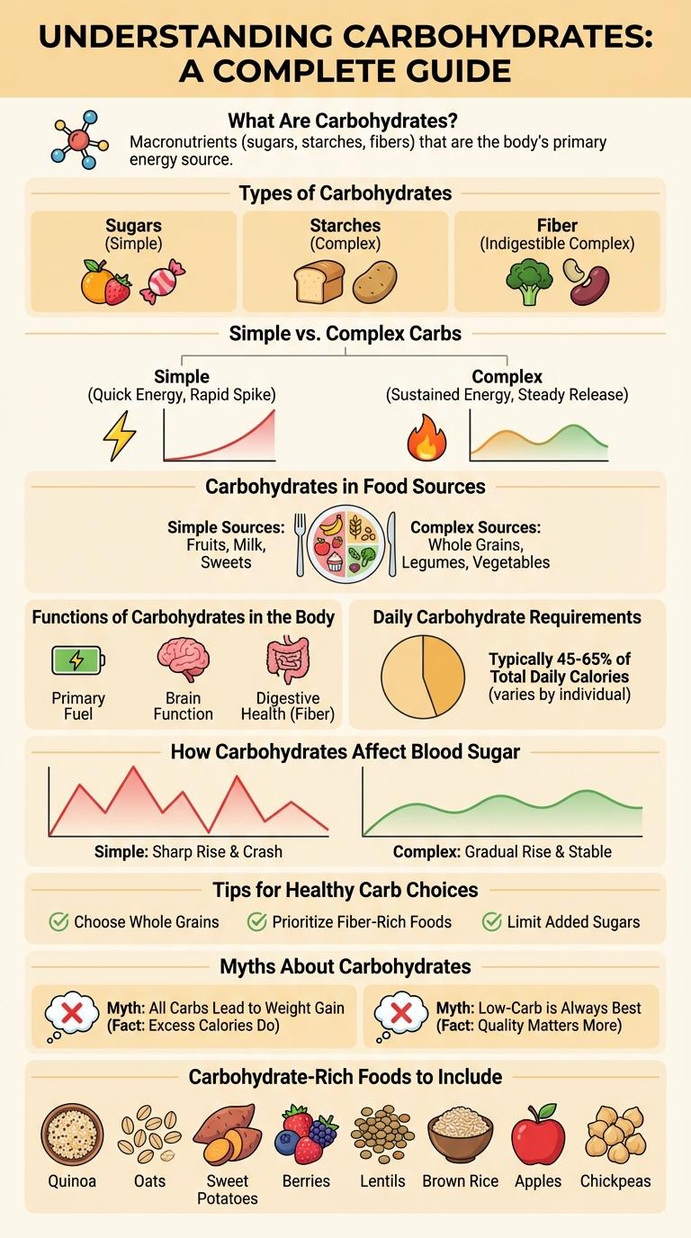 An Informative Infographic About Carbohydrates