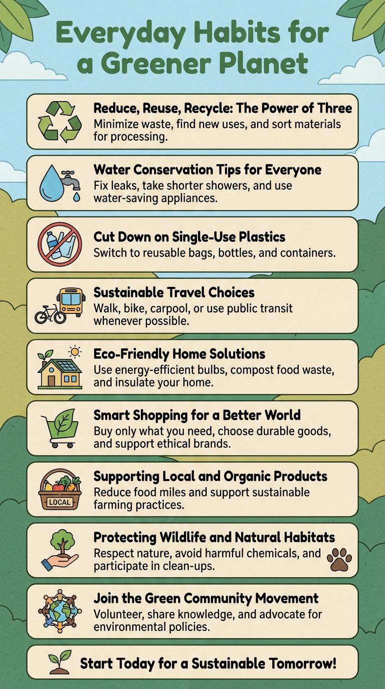 Infographic: How to Take Care of the Environment