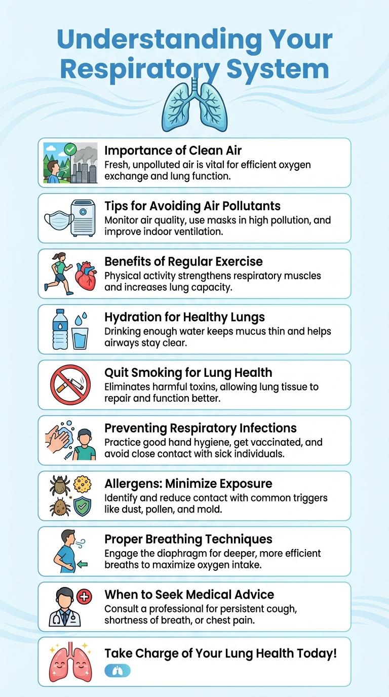 Infographic: How to Take Care of Your Respiratory System
