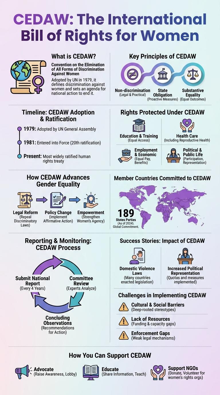 CEDAW Infographic: Key Facts and Insights