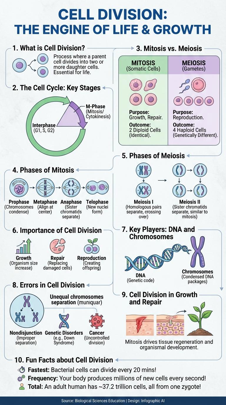 Infographic on Cell Division: Understanding the Process