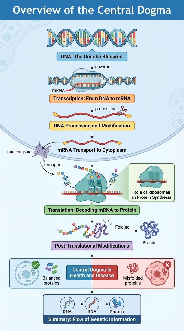 Infographic: Understanding the Central Dogma of Molecular Biology