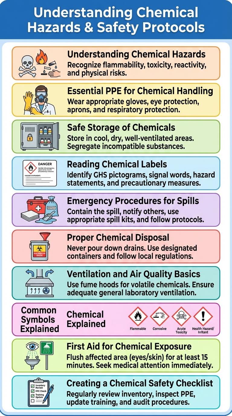 Infographic: Essential Guidelines for Chemical Safety
