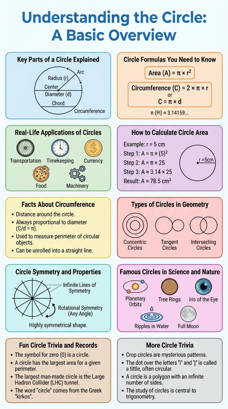 Infographic About Circles