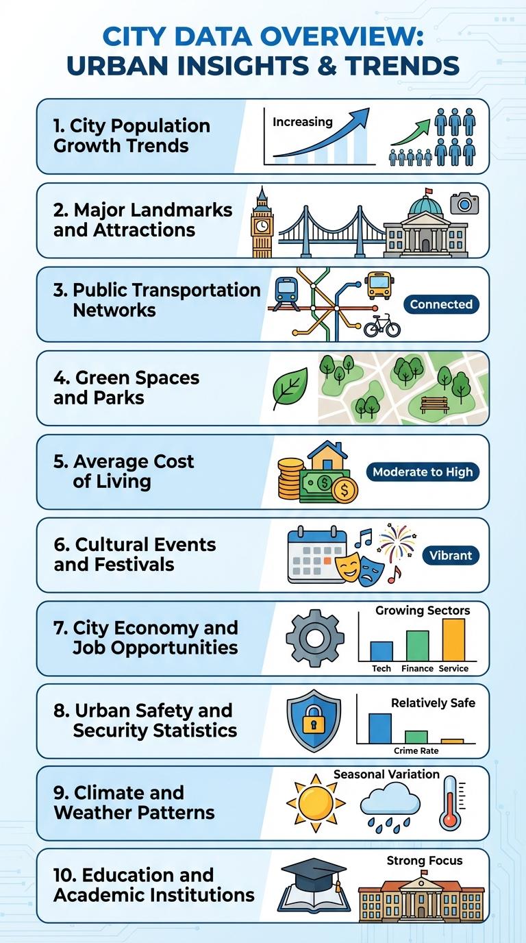 Infographic About the City