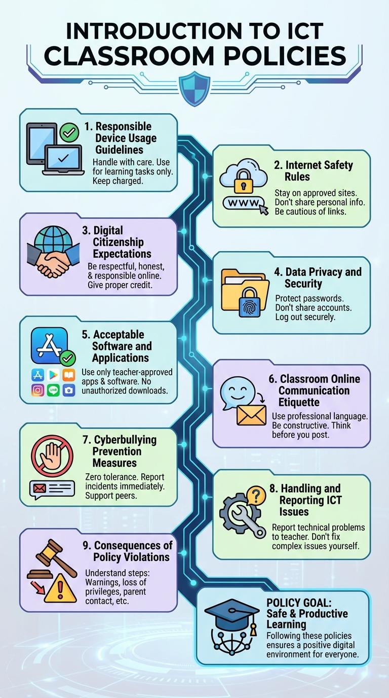 Infographic: Essential ICT Classroom Policies
