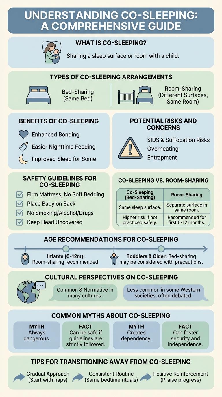 Infographic: The Pros and Cons of Co-Sleeping