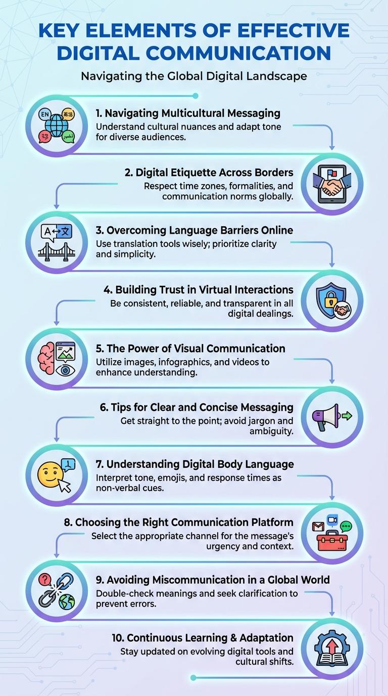 Infographic: Effective Communication in the Digital Global World