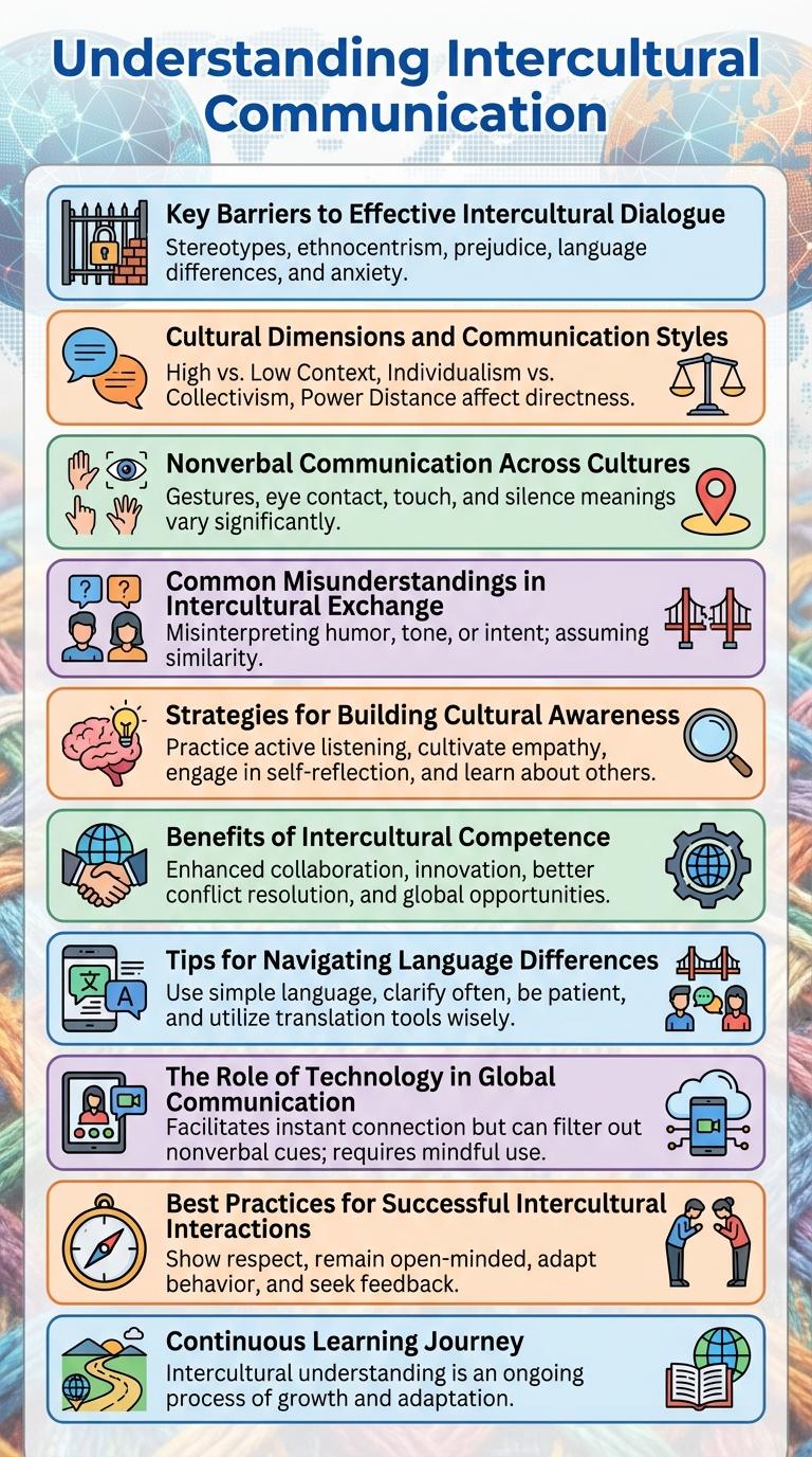Infographic: Key Concepts in Intercultural Communication