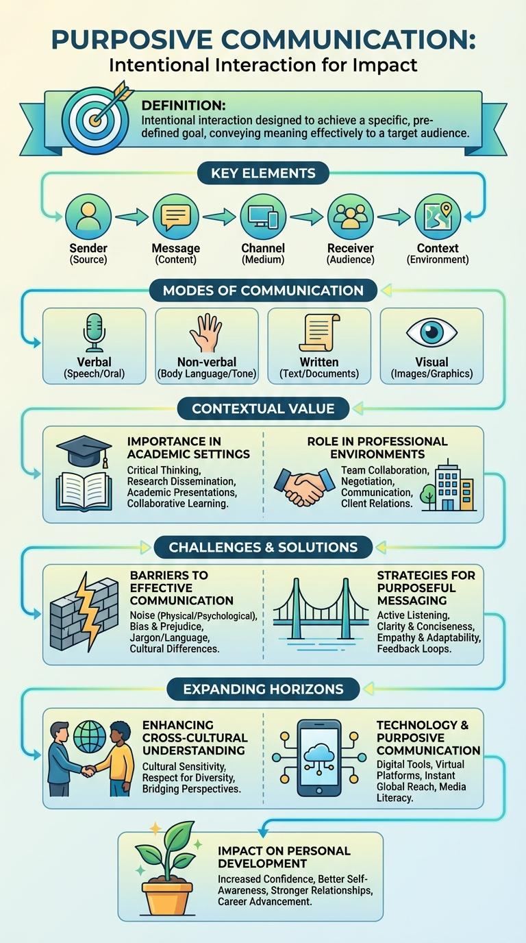 Infographic: The Essentials of Purposive Communication