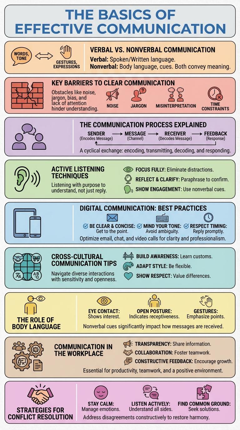 Infographic: The Essentials of Effective Communication