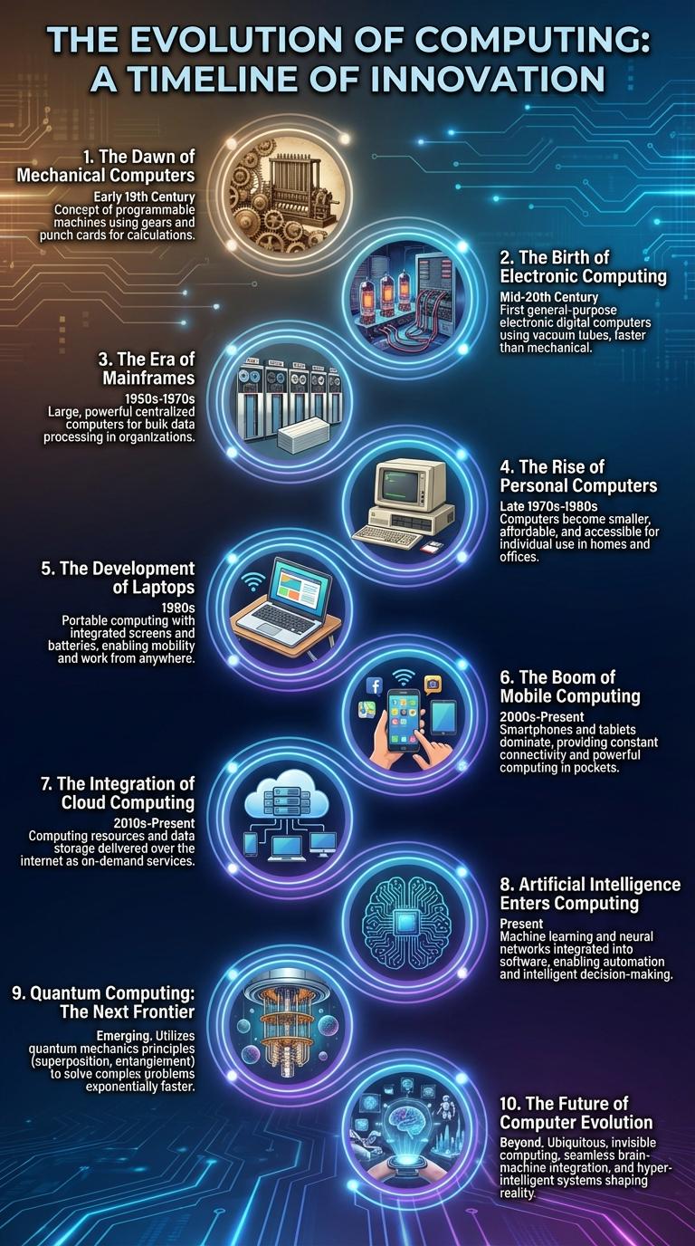 Infographic: The Evolution of Computers