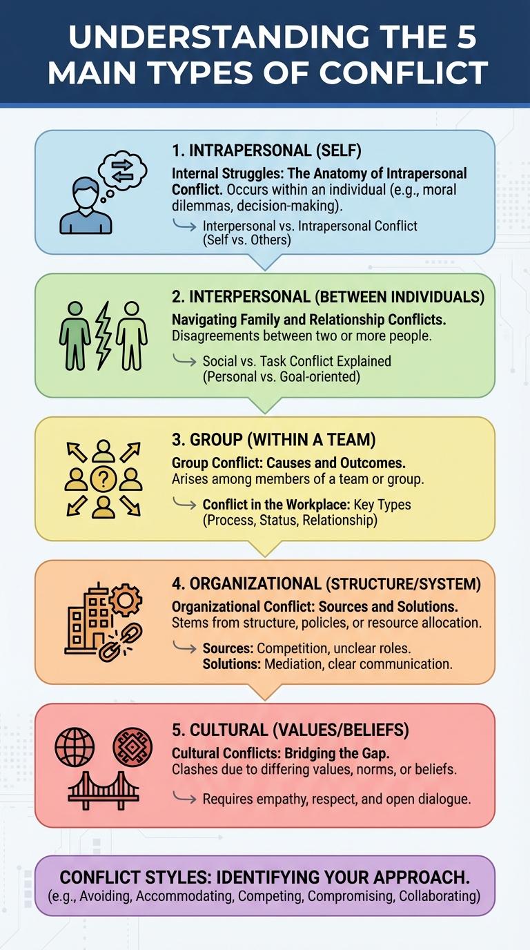 Infographic: Understanding the Different Types of Conflict