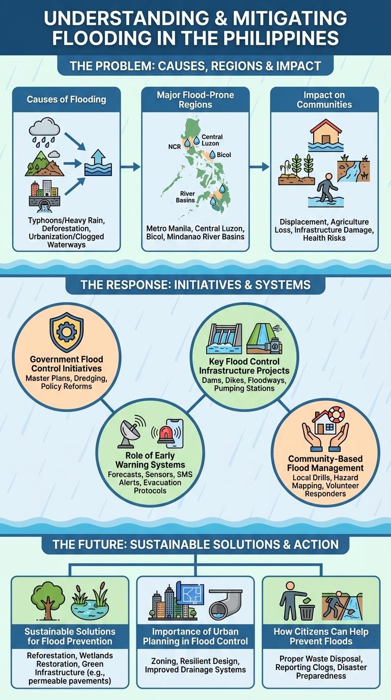 Infographic: Effective Flood Control Strategies in the Philippines
