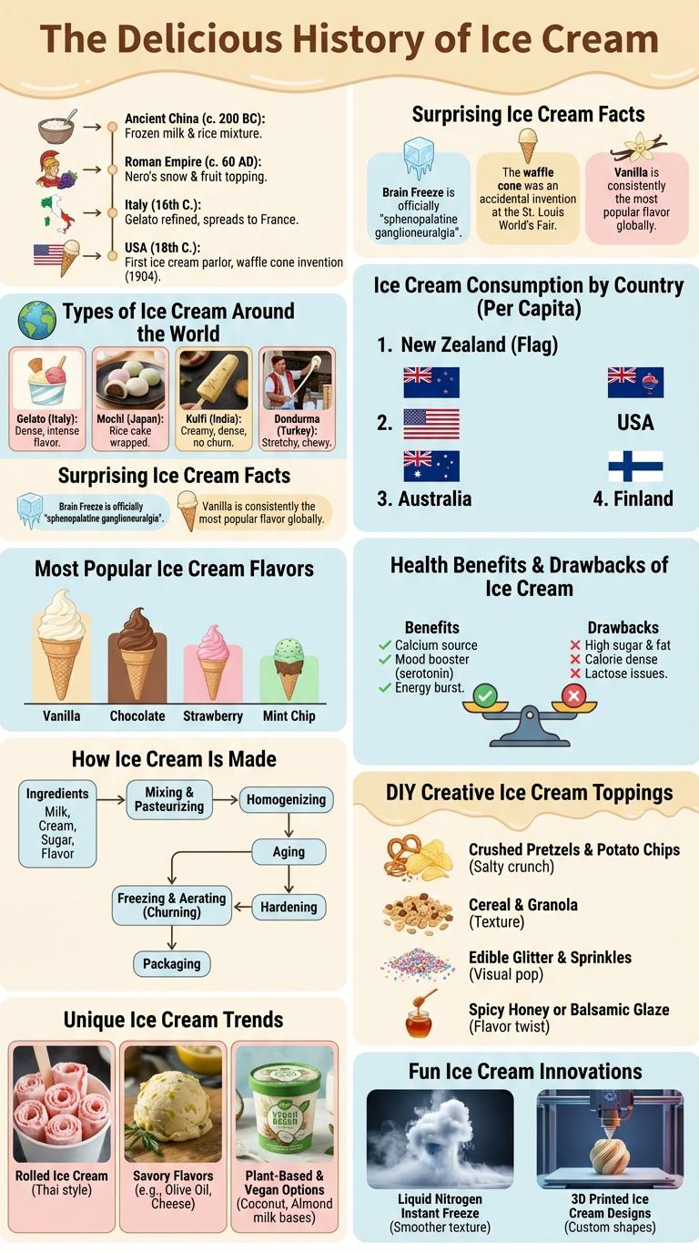 Infographic: Fascinating Facts About Ice Cream