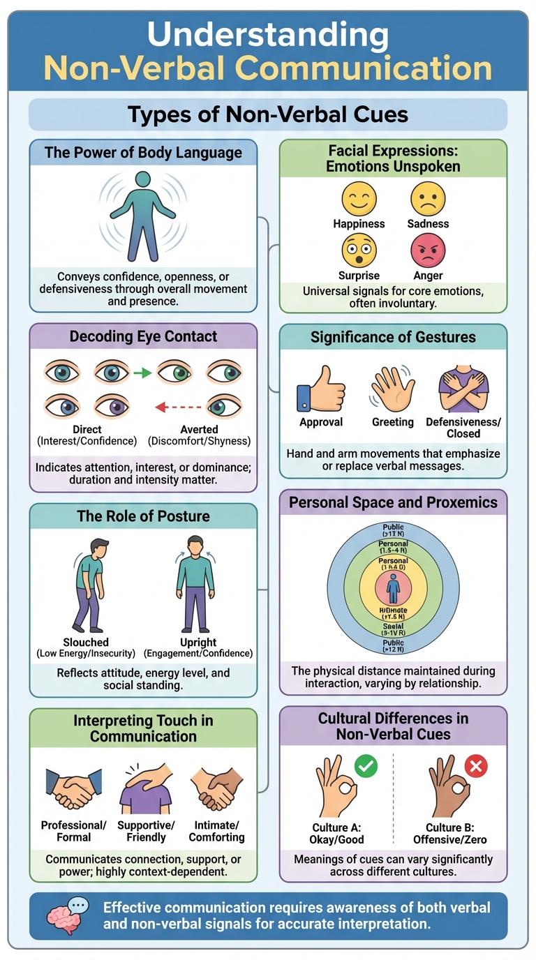 Infographic: Understanding and Interpreting Non-Verbal Cues